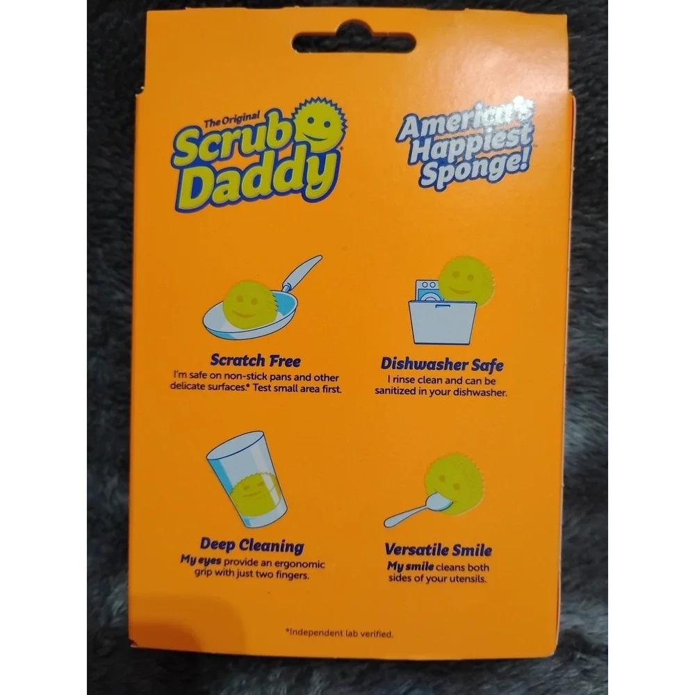 The‎ Original Scrub Daddy Flex Texture Scrubber Color Yellow